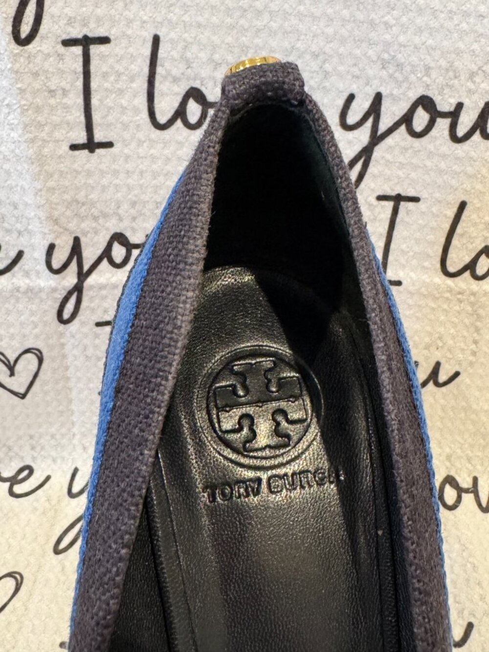 Tory Burch Colorblock Pattern Pumps - Picture 5 of 5